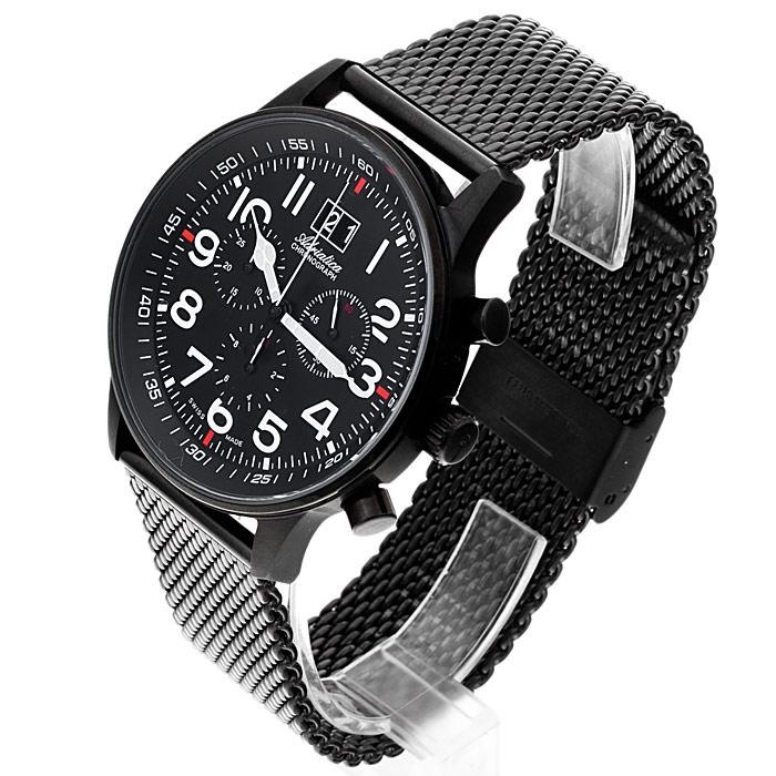zegarek Adriatica A1076.B124CH męski z chronograf Bransoleta