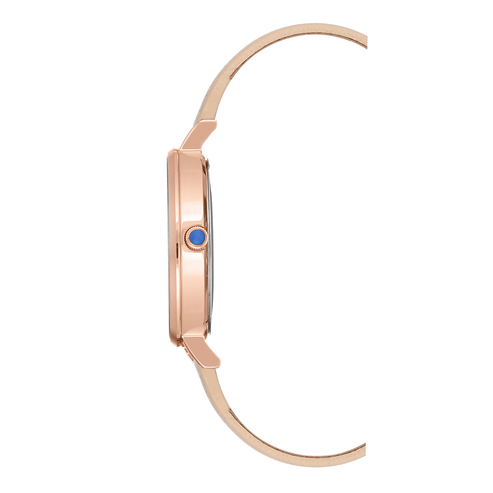 Anne Klein AK-2992RGLP zegarek różowe złoto klasyczny Pasek pasek - miniatura 3