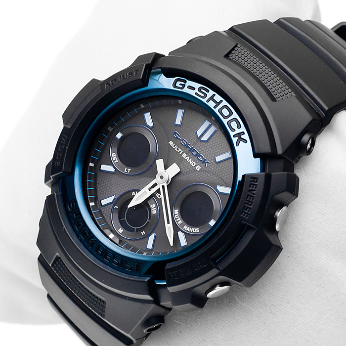 G-Shock AWG-M100A-1AER G-SHOCK Original zegarek męski sportowy mineralne - miniatura 5