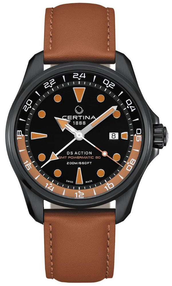 DS Action GMT Powermatic 80 44mm Certina C032.429.36.051.00 