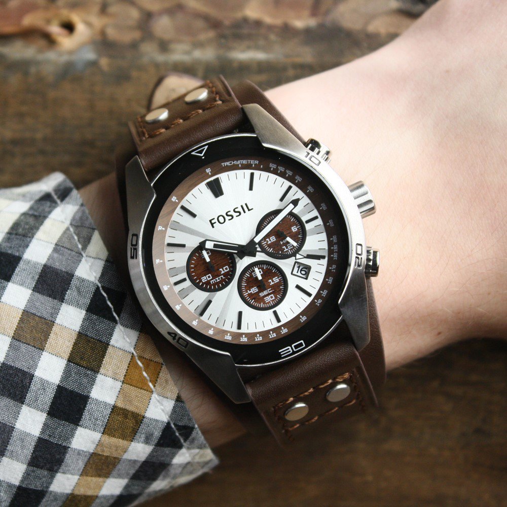 zegarek Fossil CH2565 COACHMAN Sport mineralne - miniatura 3
