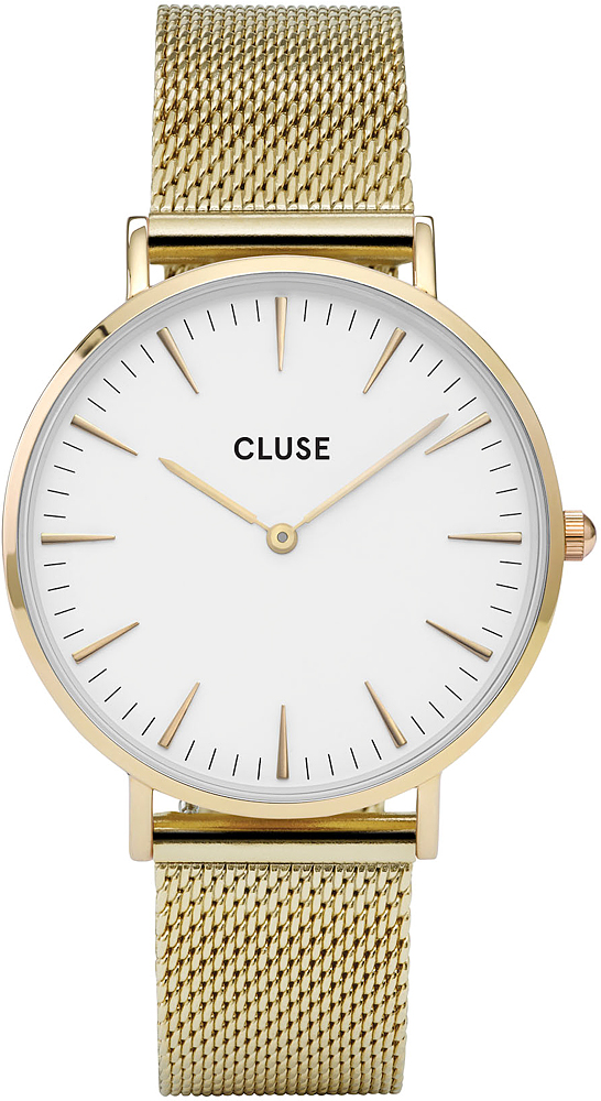 Mesh Gold/White Cluse CW0101201009 