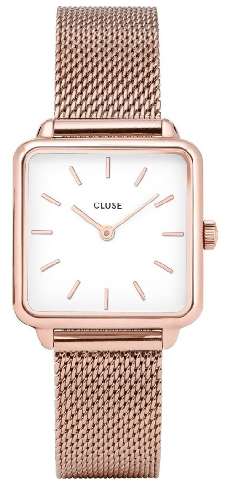 Rose Gold Mesh/White Cluse CW0101207001 