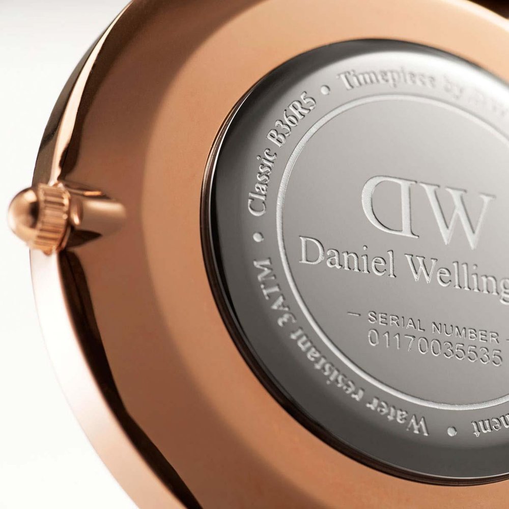 zegarek Daniel Wellington DW00100150 różowe złoto Classic - miniatura 4