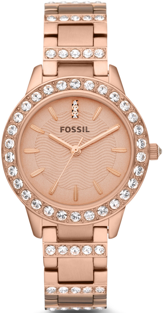 JESSE Rose Gold Stainless Steel 34mm Fossil ES3020 