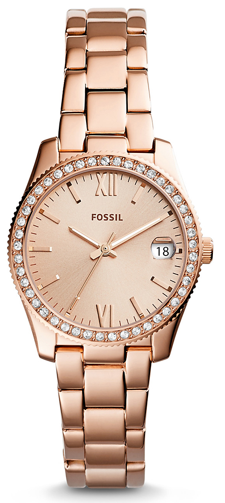 Scarlette Mini Rose Gold Stainless Steel 32mm Fossil ES4318 