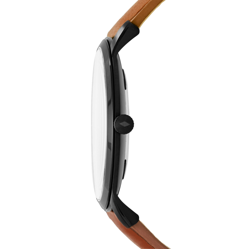 Fossil FS5305 zegarek czarny klasyczny The Minimalist pasek - miniatura 3