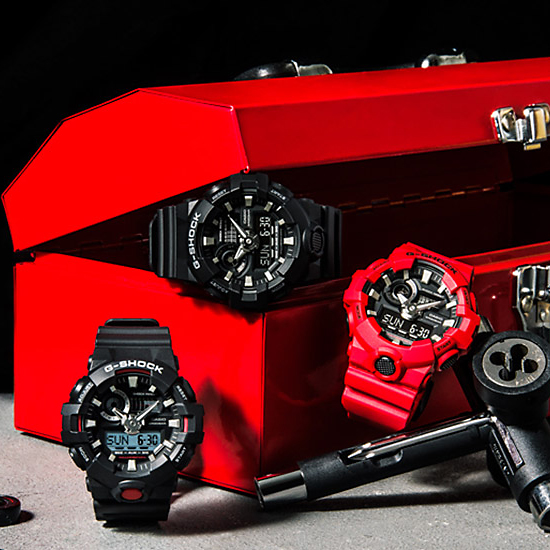 G-Shock GA-700-1BER G-SHOCK Original NO COMPLY zegarek męski sportowy mineralne - miniatura 5