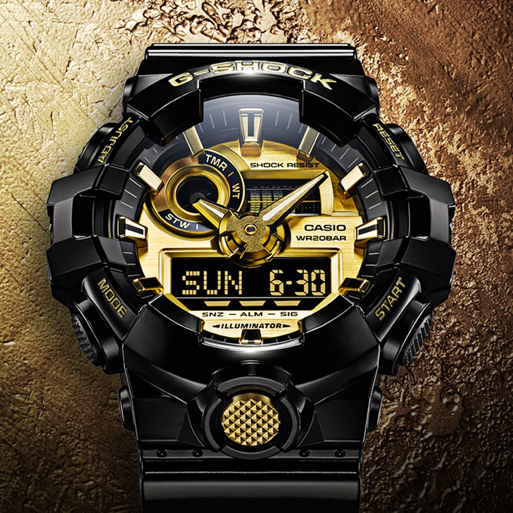 G-Shock GA-710GB-1AER zegarek męski G-SHOCK Style - miniatura 7
