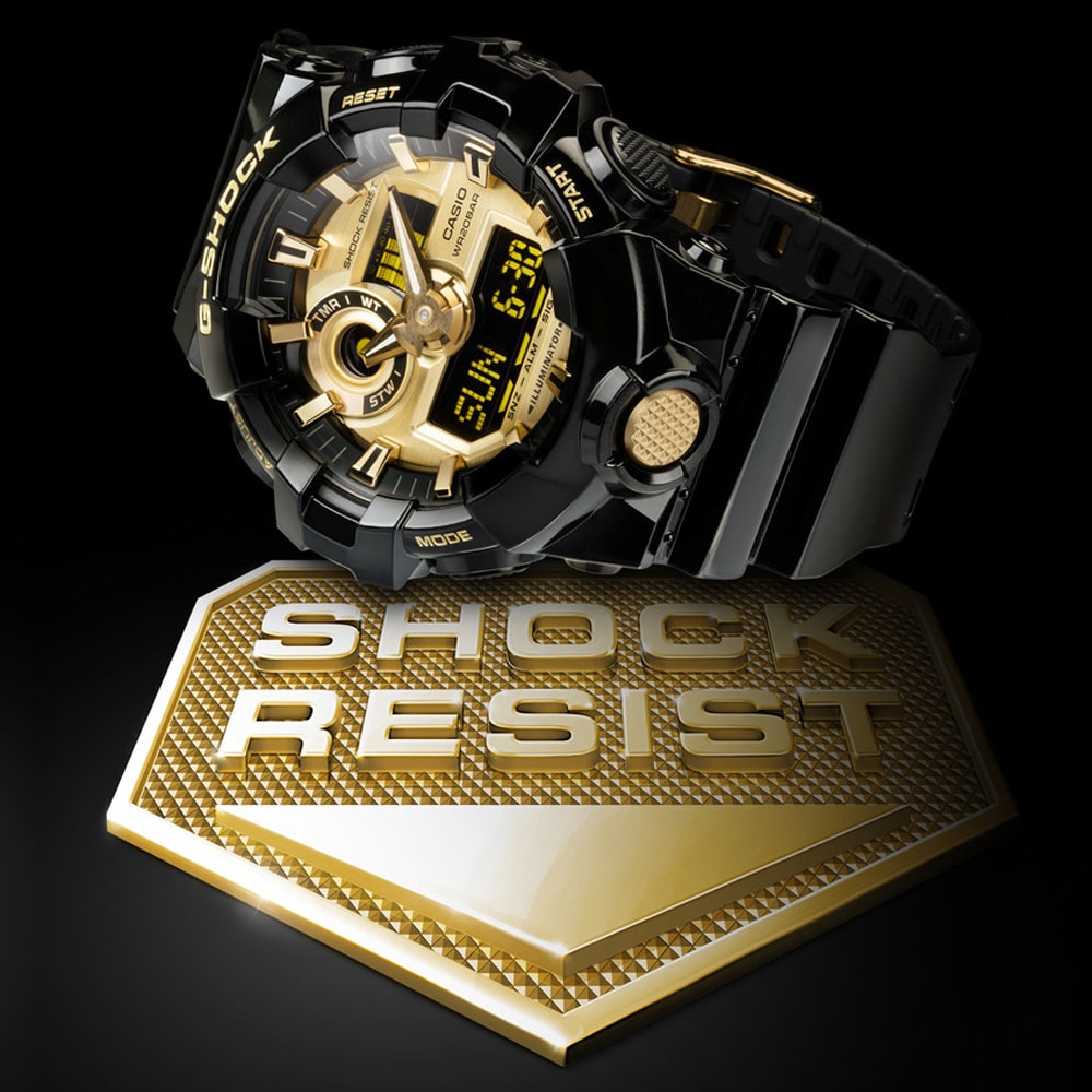 G-Shock GA-710GB-1AER męski zegarek G-SHOCK Style pasek - miniatura 6