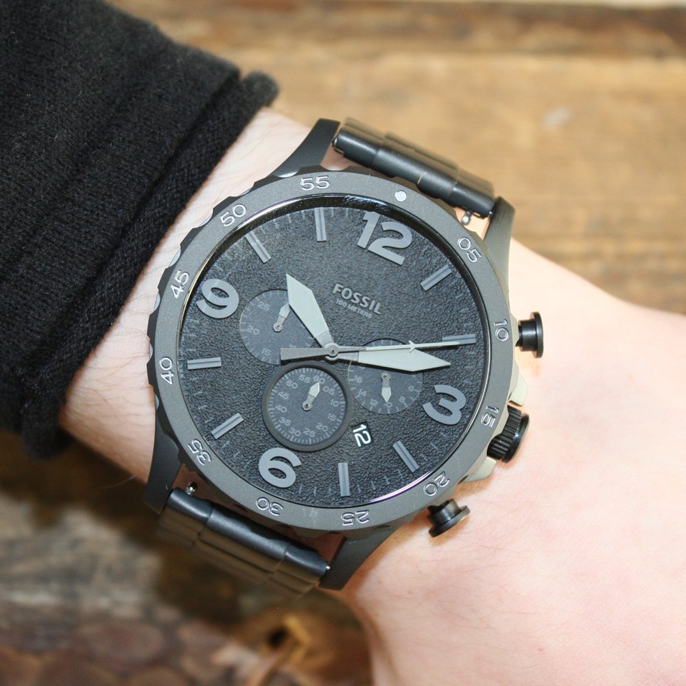 zegarek Fossil JR1401 czarny Trend - miniatura 8