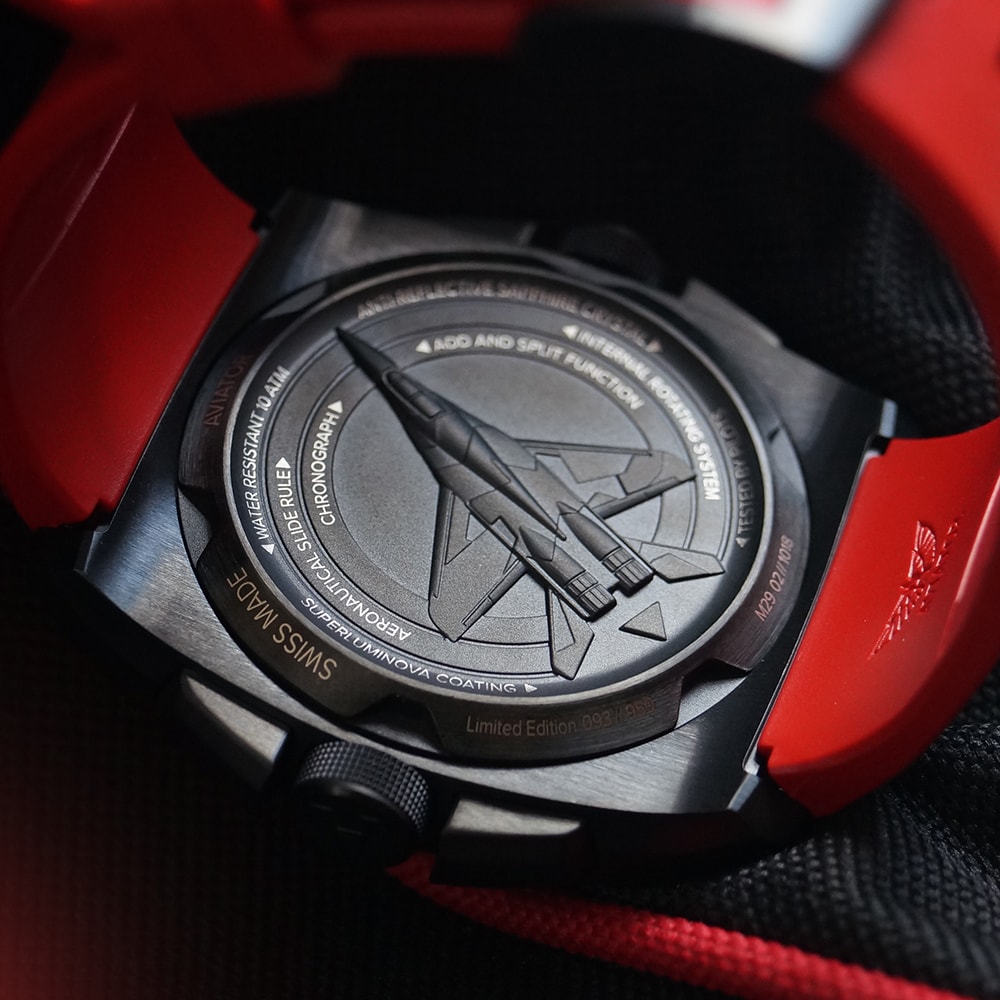Aviator M.2.30.5.215.6 zegarek męski sportowy Mig Collection pasek - miniatura 9
