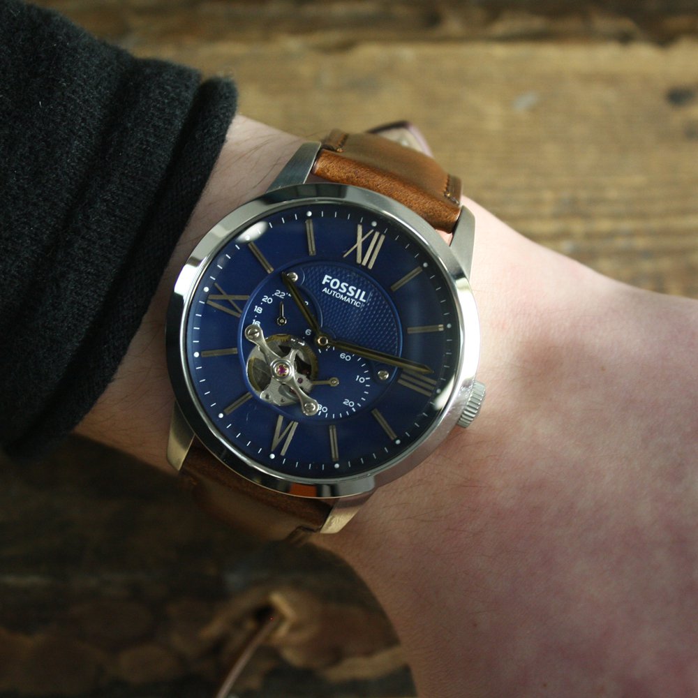 Fossil ME3110 zegarek męski klasyczny Townsman pasek - miniatura 5