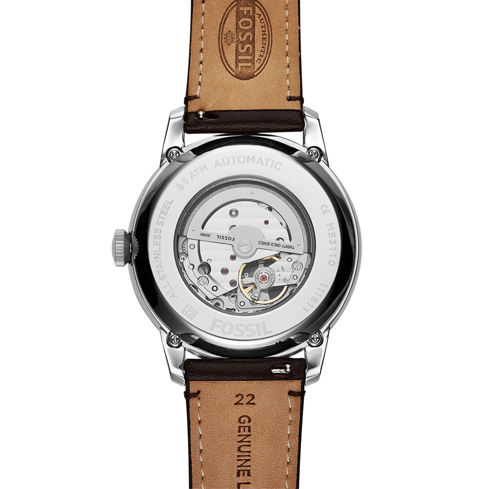 Fossil ME3110 TOWNSMAN Townsman klasyczny zegarek srebrny - miniatura 3