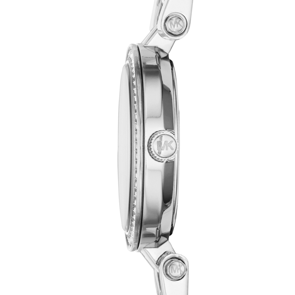 Michael Kors MK3294 zegarek srebrny fashion/modowy Darci bransoleta - miniatura 3