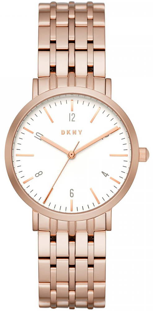 Zegarek DKNY MINETTA damski stalowy rose NY2504-POWYSTAWOWY - miniatura 1