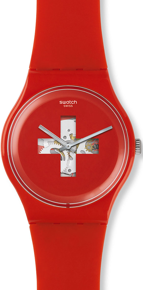 SWISS AROUND THE CLOCK Swatch SUOR106 