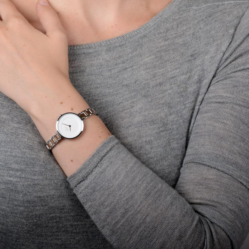 Obaku Denmark V183LXCISC zegarek damski fashion/modowy Slim bransoleta - miniatura 5