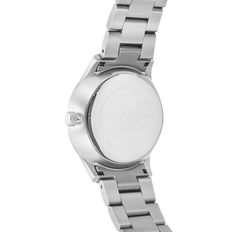 Obaku Denmark V192GMCLSC męski zegarek Slim bransoleta - miniatura 6