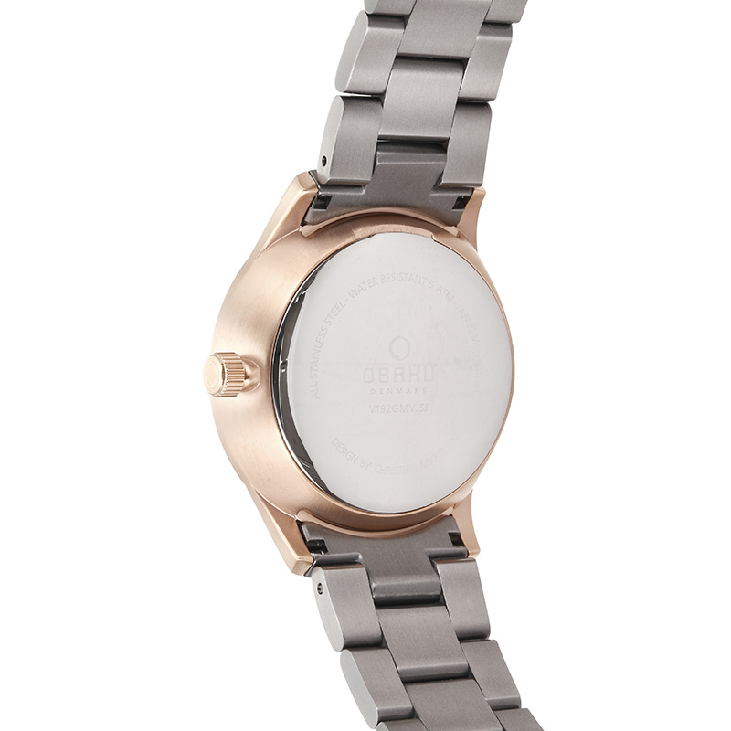 Obaku Denmark V192GMVJSJ męski zegarek Slim bransoleta - miniatura 6