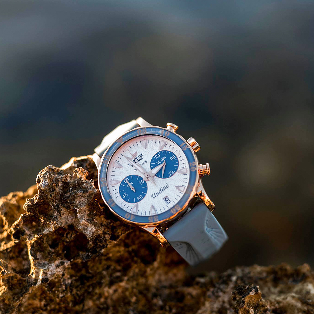 Vostok Europe VK64-515B527 zegarek damski sportowy Undine pasek - miniatura 9