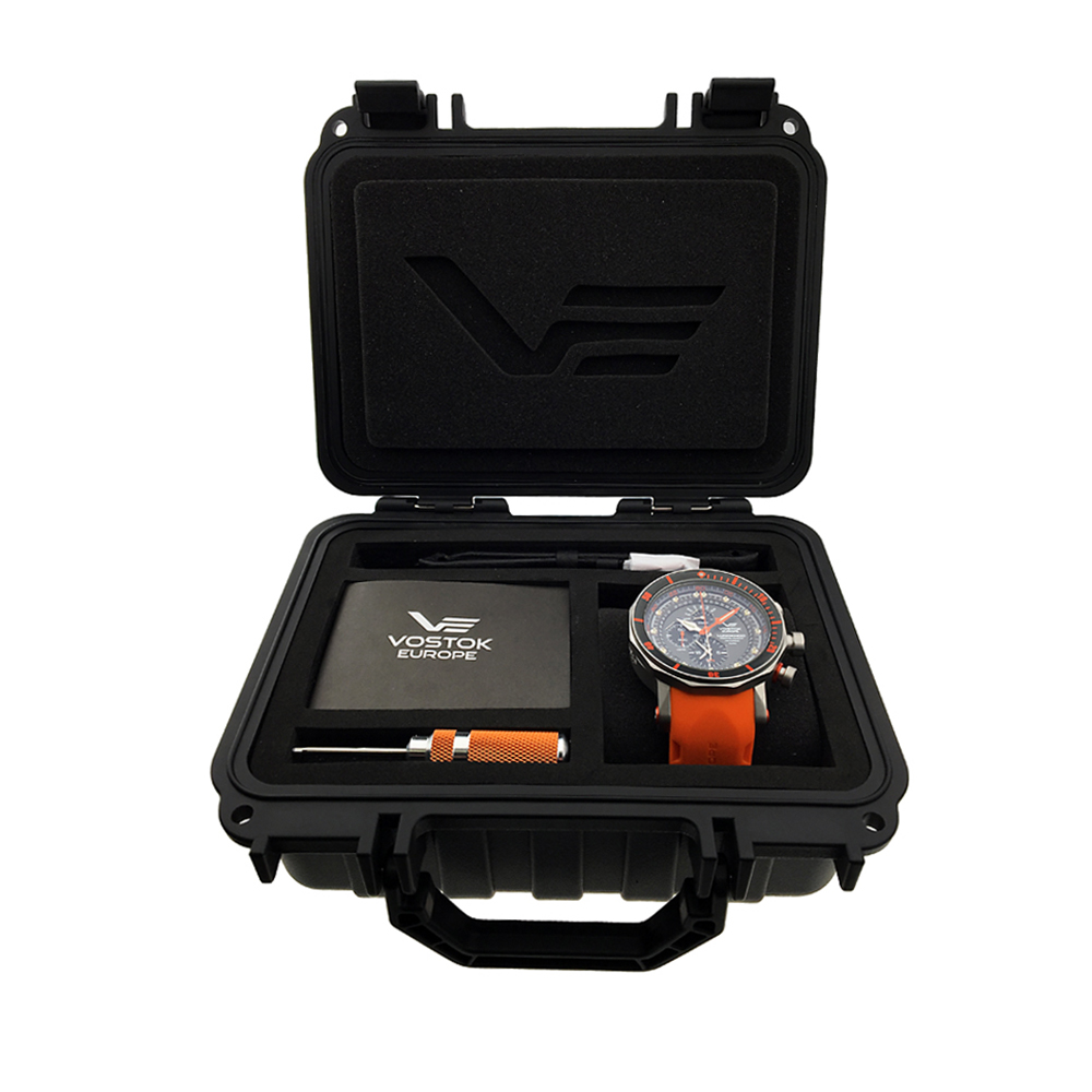 Vostok Europe YM86-620A506 zegarek europejskie Lunokhod - miniatura 8