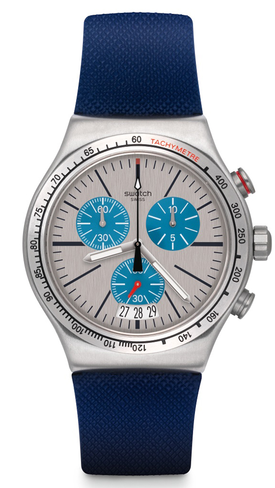 Blau Me On Swatch YVS435 