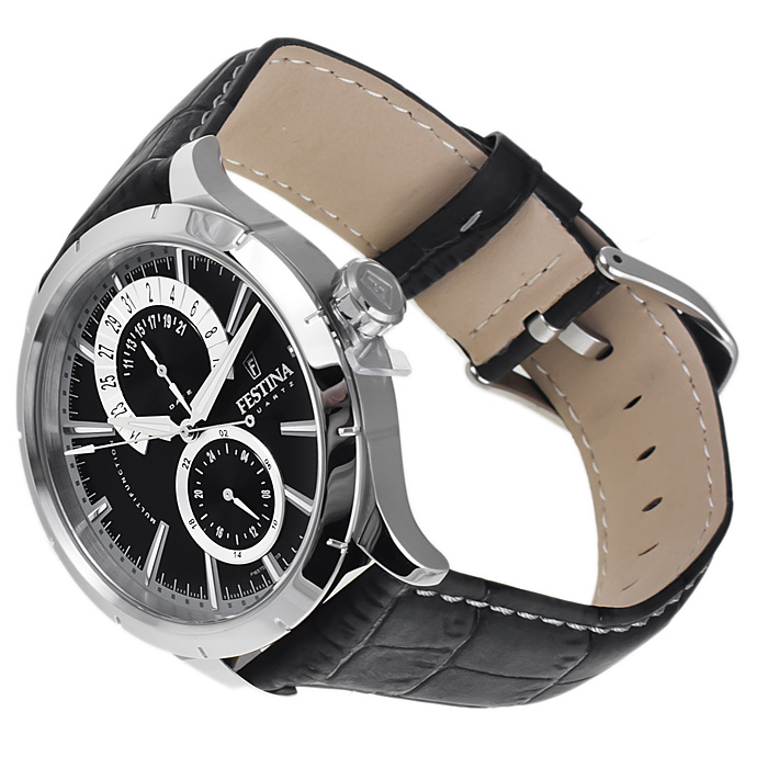 Festina F16573-3 Multifunction Trend klasyczny zegarek srebrny - miniatura 7