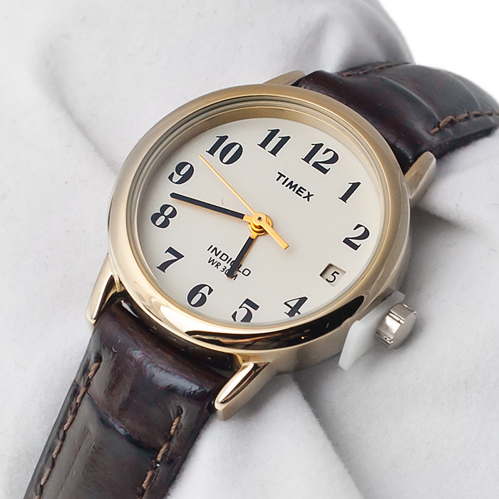 Timex T20071 Easy Reader Classic Easy Reader klasyczny zegarek złoty - miniatura 3