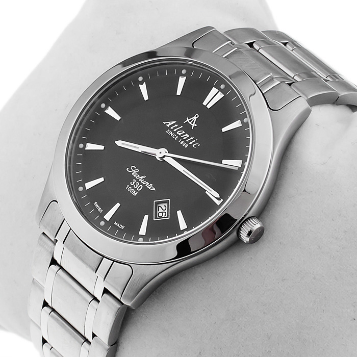 zegarek Atlantic 71365.41.61 Seahunter szafirowe - miniatura 4