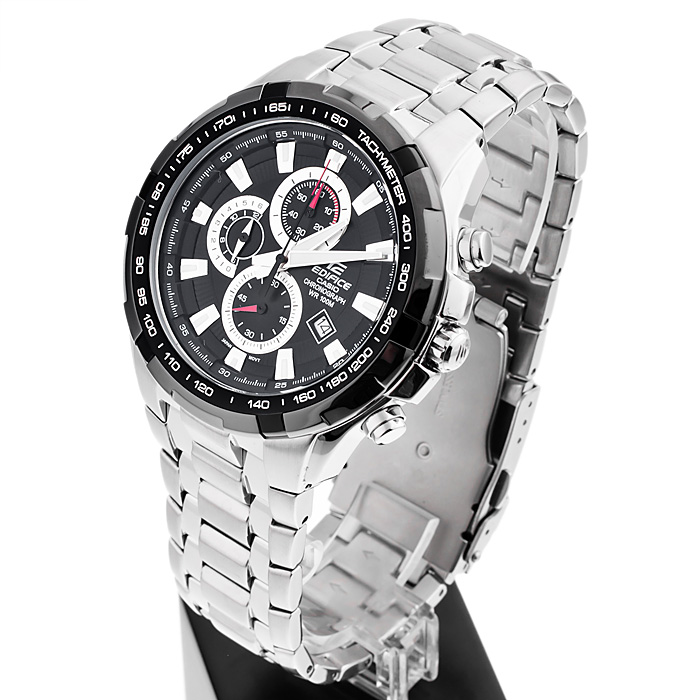 Edifice EF-539D-1AVEF EDIFICE Momentum zegarek męski klasyczny mineralne - miniatura 3