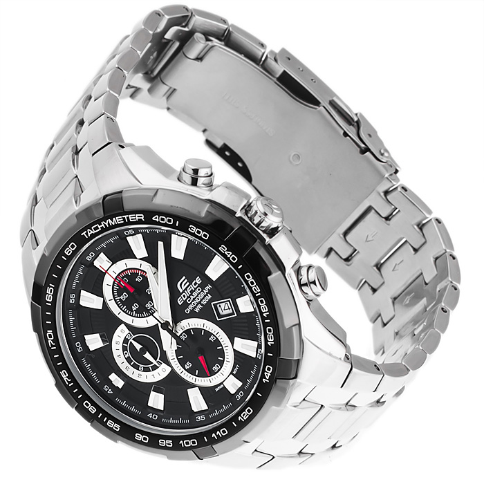 Edifice EF-539D-1AVEF EDIFICE Momentum klasyczny zegarek srebrny - miniatura 4