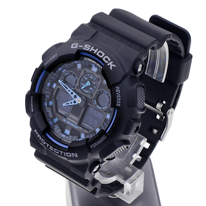 G-Shock GA-100-1A2ER zegarek męski sportowy G-SHOCK Original pasek - miniatura 3