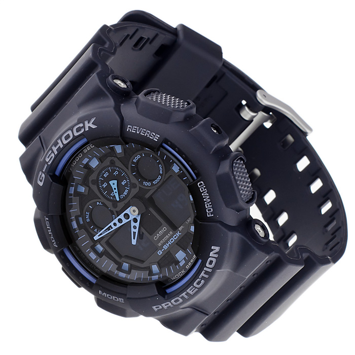 G-Shock GA-100-1A2ER zegarek męski G-SHOCK Original czarny - miniatura 5
