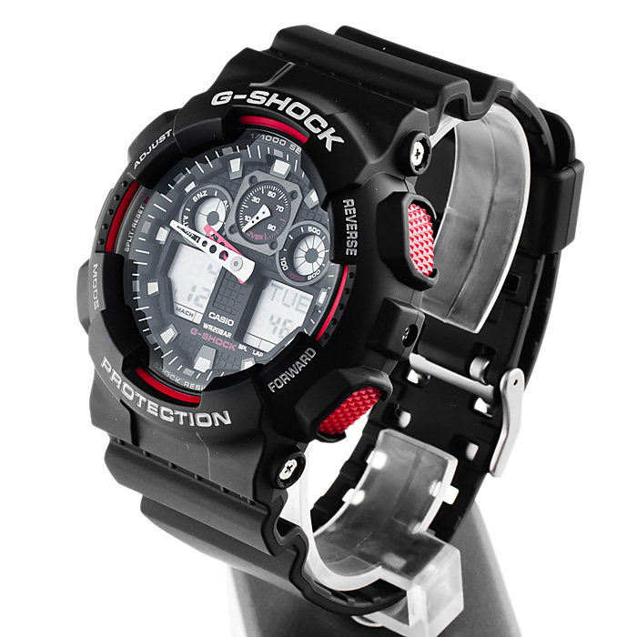 G-Shock GA-100-1A4ER zegarek męski G-SHOCK Original czarny - miniatura 7
