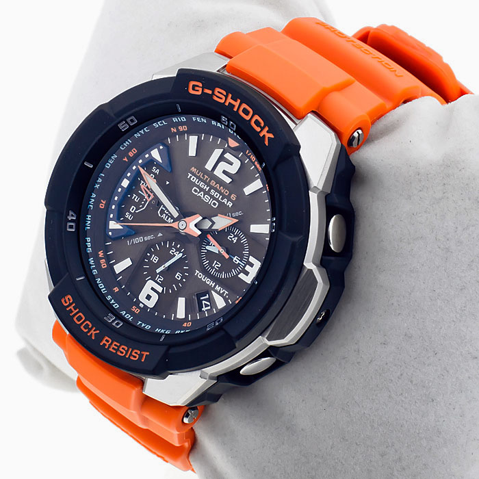 G-Shock GW-3000M-4AER zegarek męski sportowy G-SHOCK Master of G pasek - miniatura 2