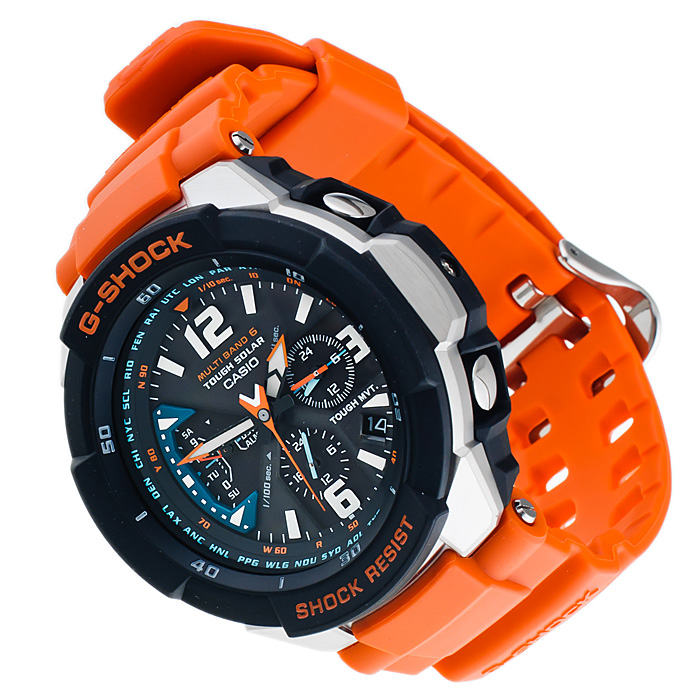 G-Shock GW-3000M-4AER zegarek męski G-SHOCK Master of G srebrny - miniatura 4
