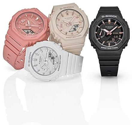 Zegarek Casio G-SHOCK damski czarny GMA-S2100-1AER - miniatura 14