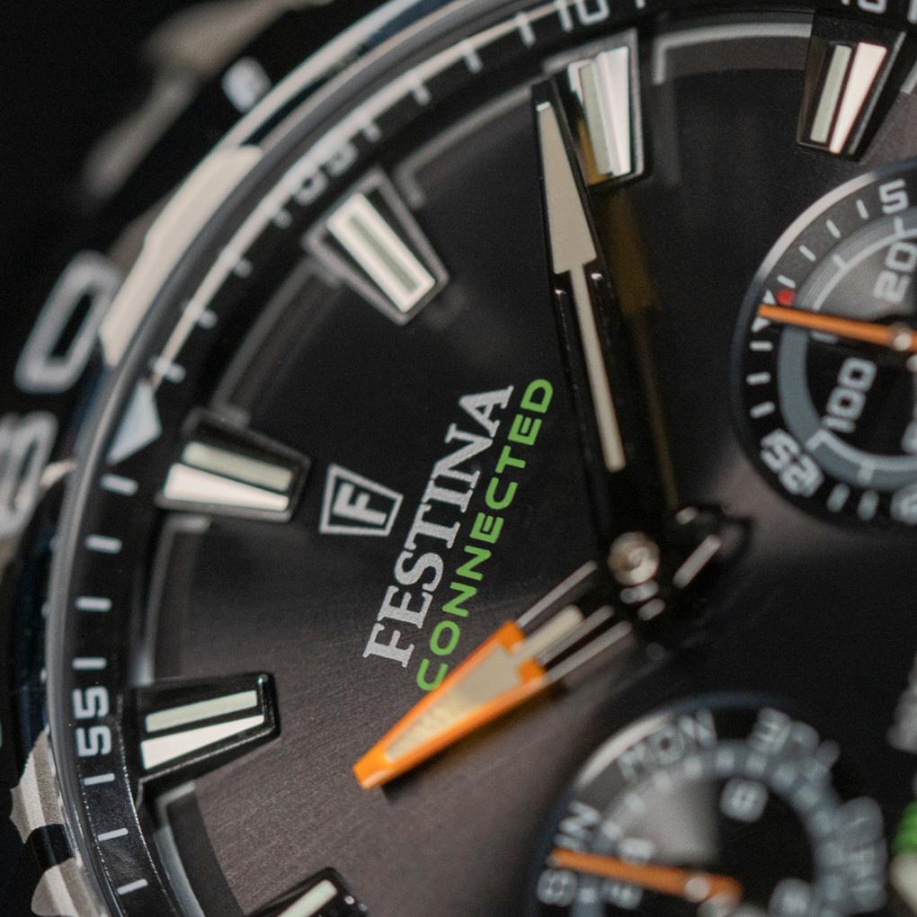 Zegarek Festina CHRONO BIKE HYBRID stalowy męski szary F20545-1 - miniatura 16