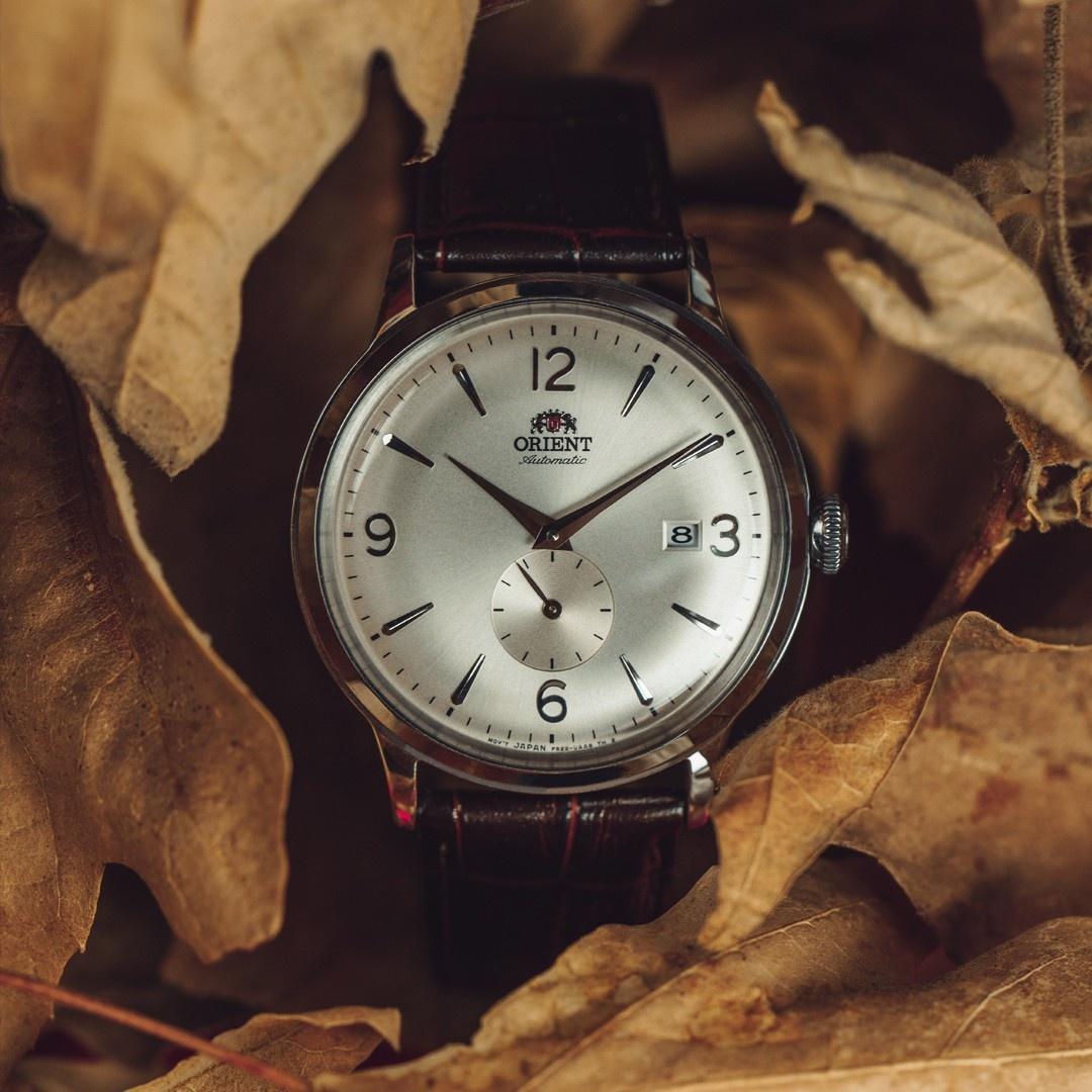 Zegarek Orient Bambino Small Seconds automatyczny męski brązowy RA-AP0003S30B - miniatura 16