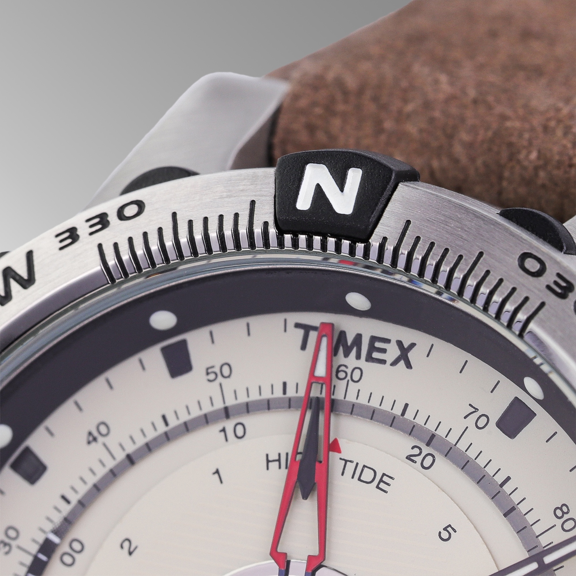 Zegarek Timex Allied Intelligent Quartz Tide Temp Compass męski brązowy T2N721 - miniatura 17