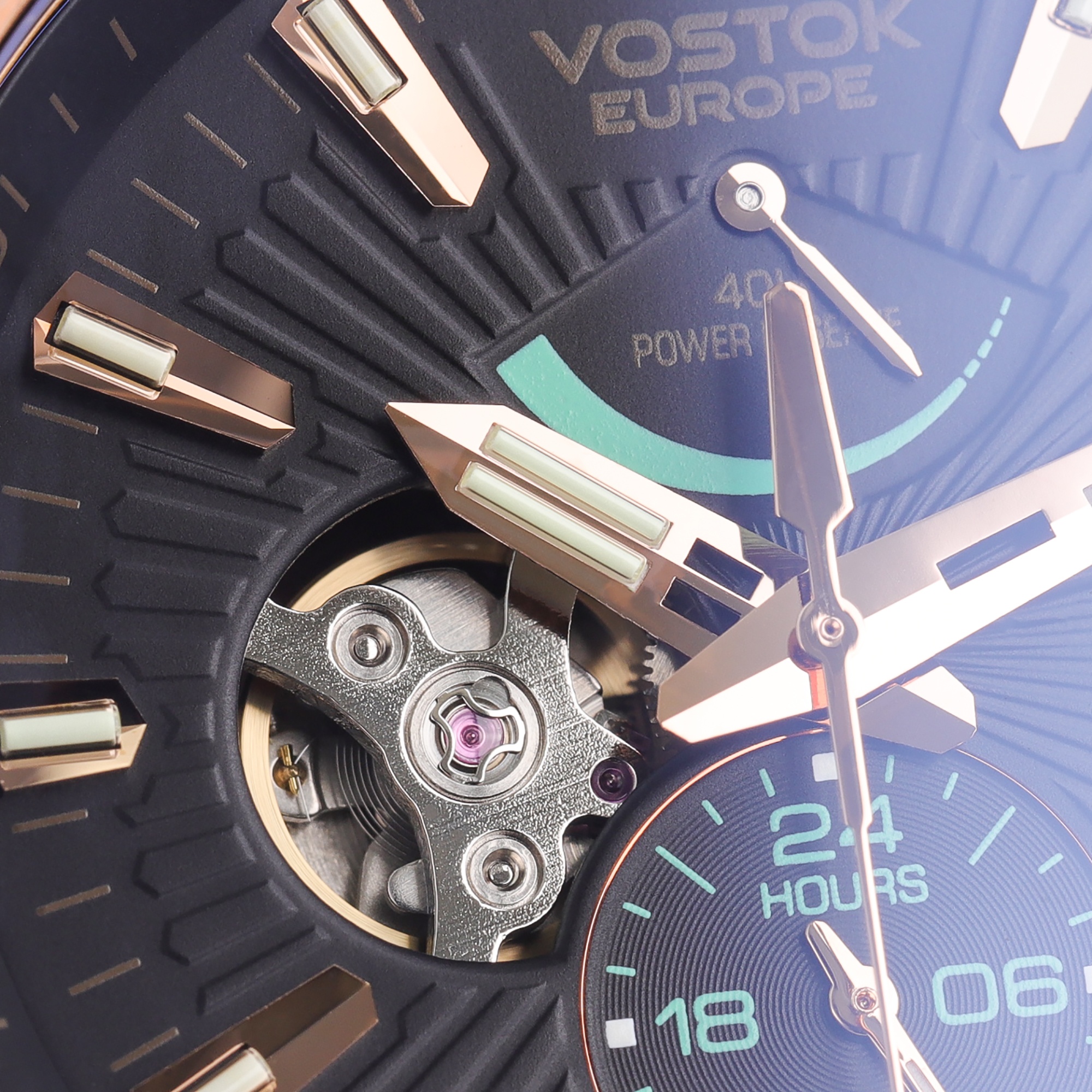 Zegarek Vostok Europe Energia Rocket Bronze Automatic męski brązowy YN84-575O540 - miniatura 17