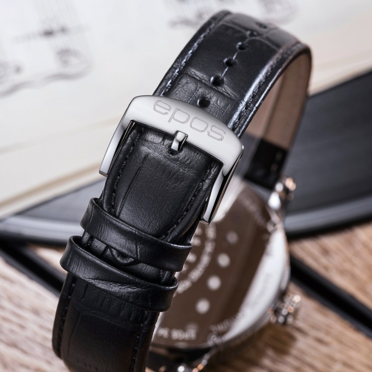 Zegarek Epos 3435 Verso 2 Limited Edition mechaniczny męski czarny 3435.313.20.26.25 - miniatura 14