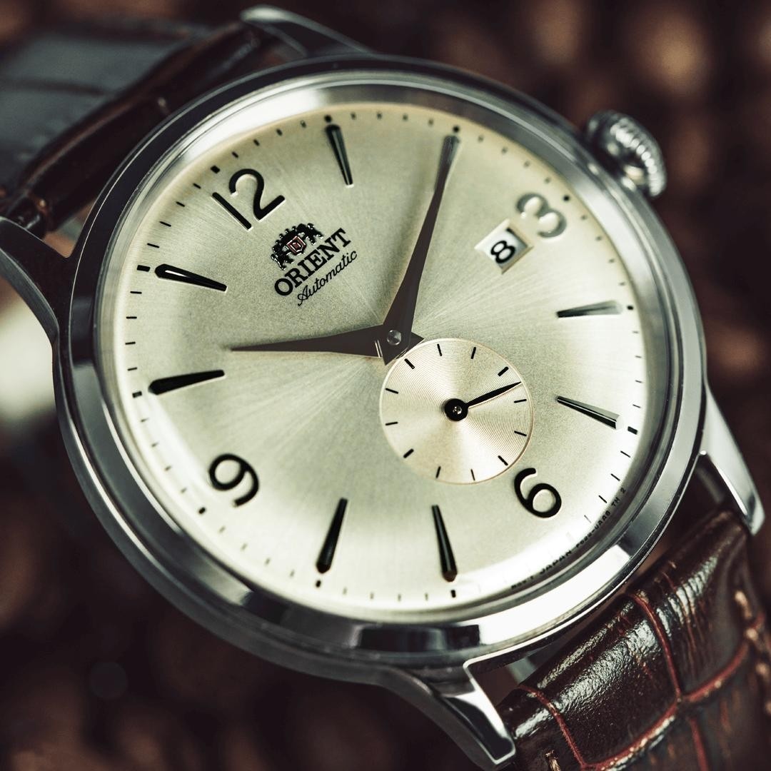 Zegarek Orient Bambino Small Seconds automatyczny męski brązowy RA-AP0003S30B - miniatura 31