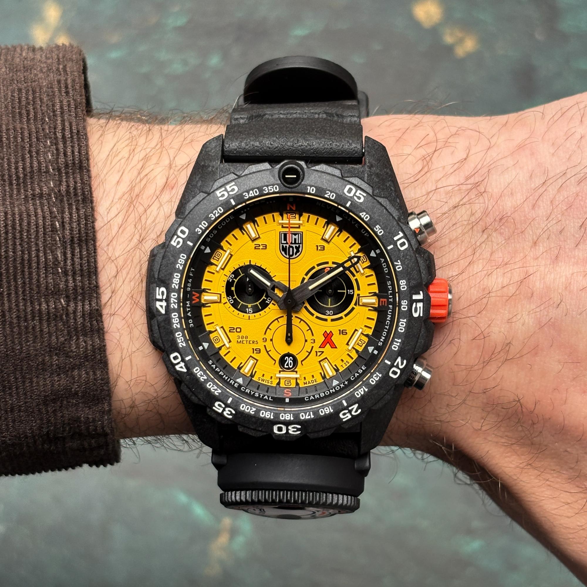 Zegarek Luminox Bear Grylls Survival 3740 Chrono Master Series czarny XB.3745 - miniatura 17