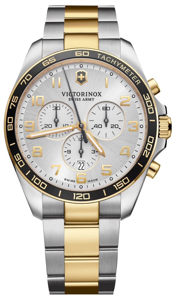Zegarek Victorinox FieldForce Classic Chrono stalowy 241903-POWYSTAWOWY - miniatura 1