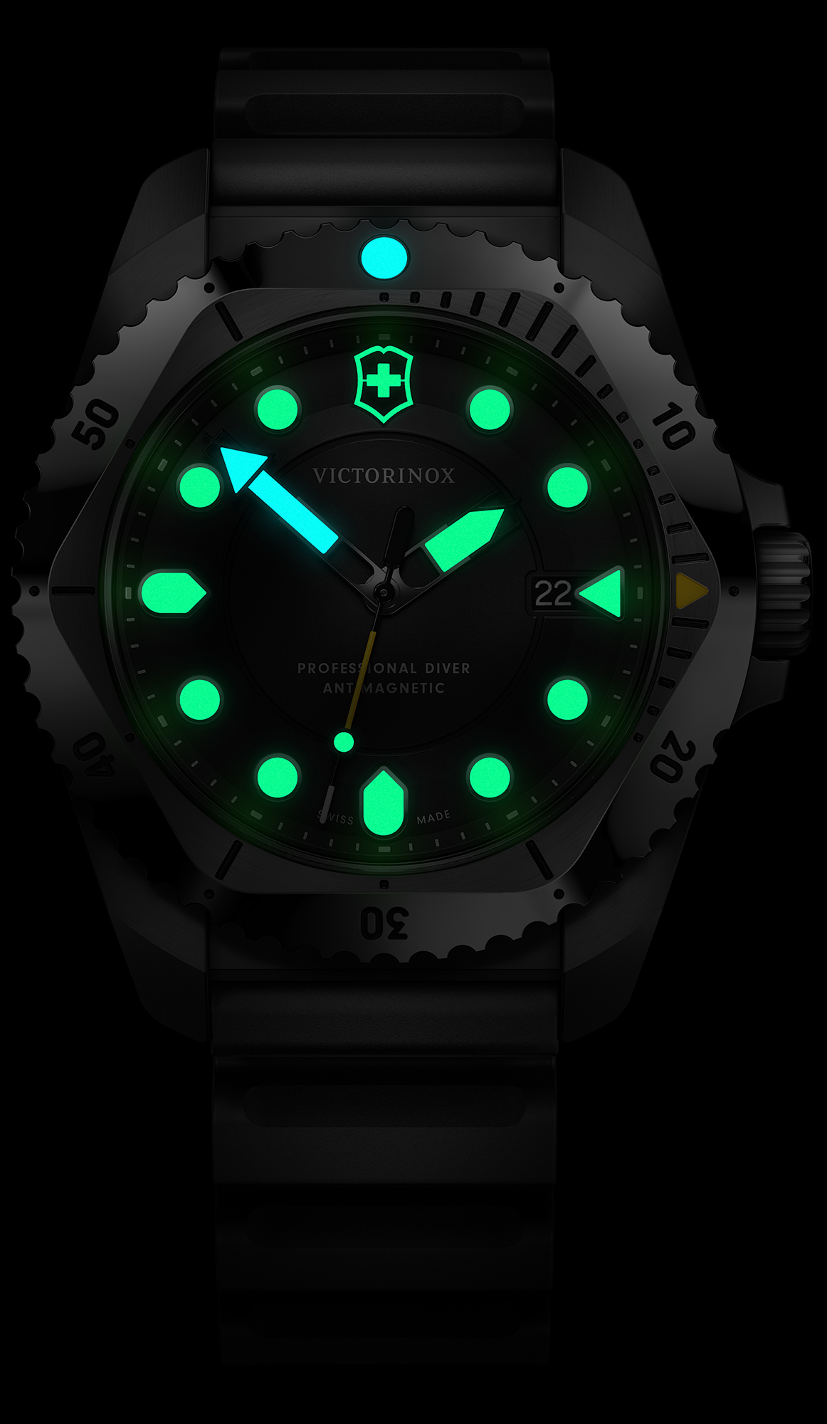 241990 Dive Pro zegarek męski klasyczny szafirowe