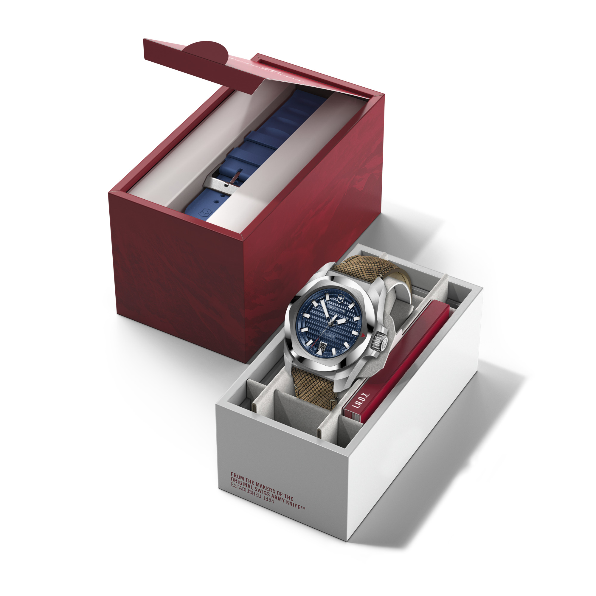 2420181 INOX sportowy zegarek srebrny - miniatura 13