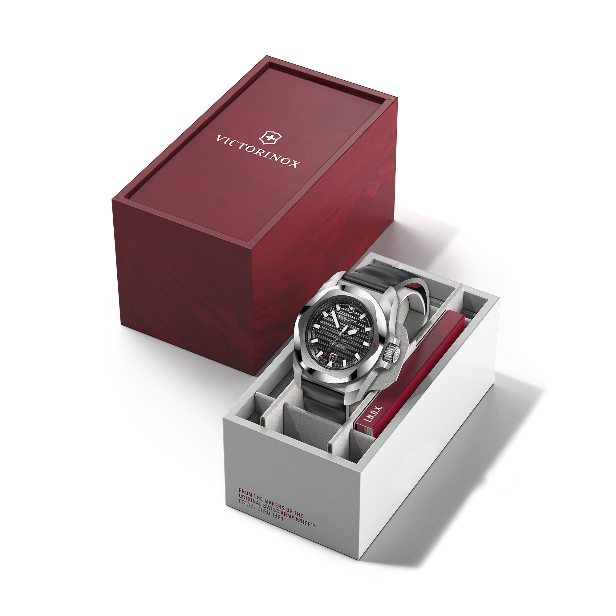 242039 INOX zegarek męski sportowy szafirowe - miniatura 12