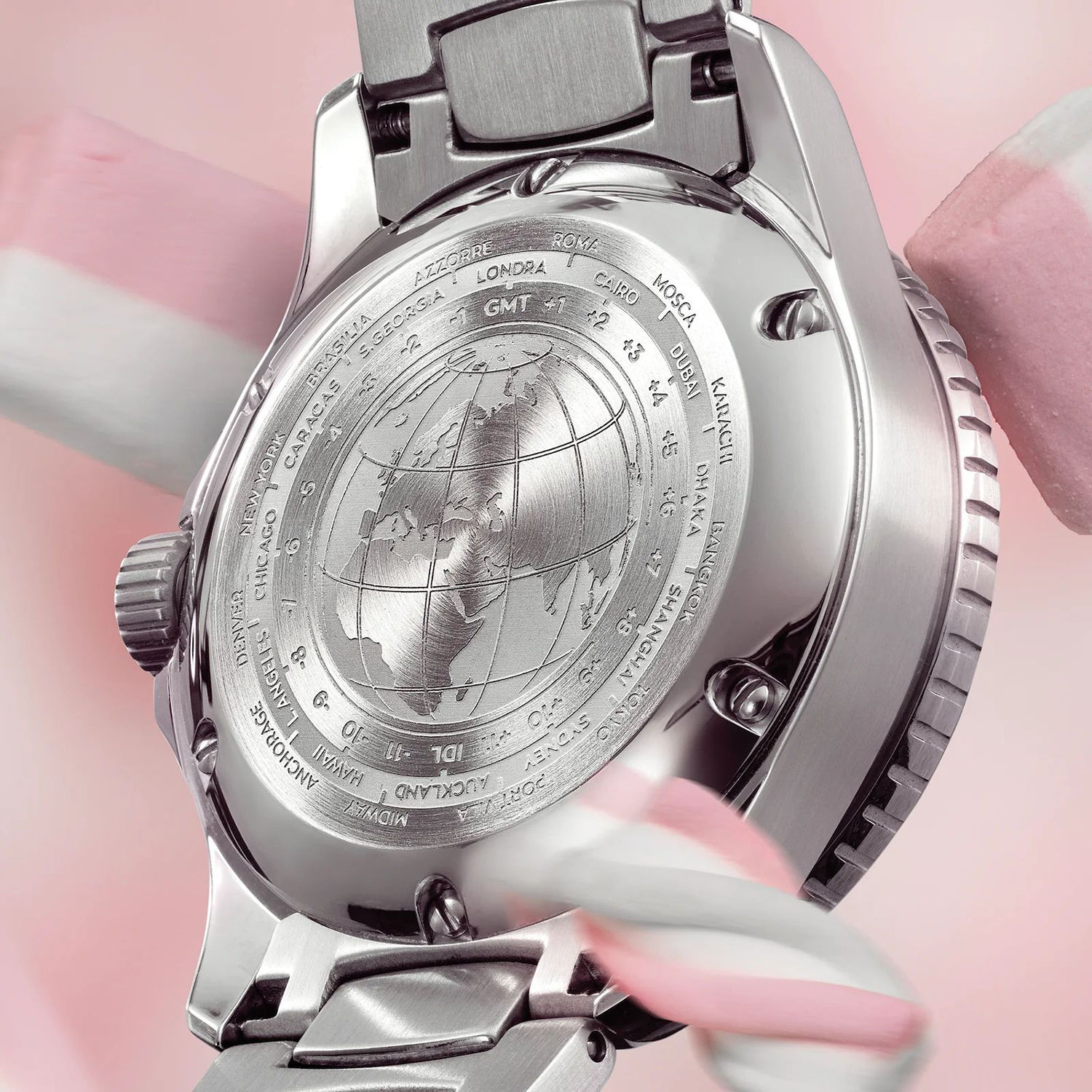 3521506C męski zegarek Nereide GMT bransoleta - miniatura 8